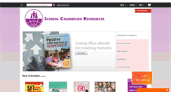 Desktop Screenshot of counselorresources.com